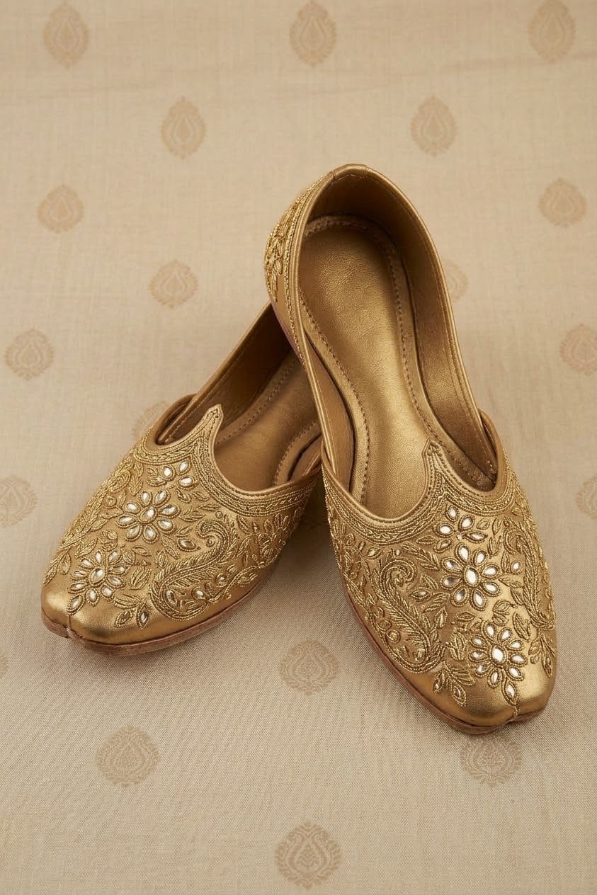 Handcrafted Leather Mojari
